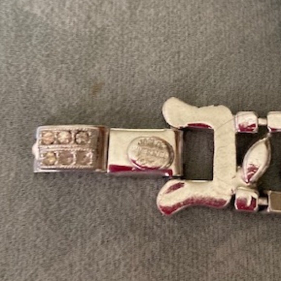 Vintage Joseph Wiesner Rhinestone Bracelet - Picture 3 of 5